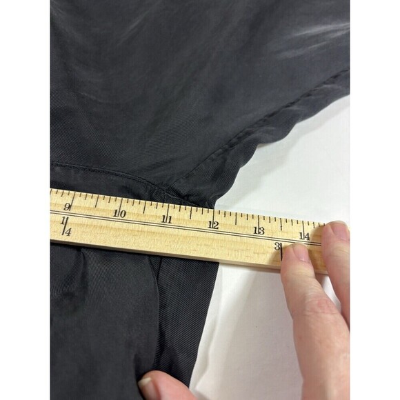 5 a 7 Cinq a Sept Anthropologie Amia Jumpsuit Black XS Spaghetti Straps Pockets - Picture 8 of 16